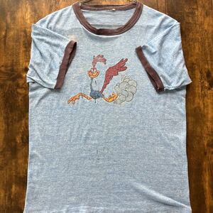 ビンテージ Road Runner半袖Tシャツ 霜降り 70s