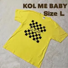 KOLMEBABY 渋谷109 半袖Tシャツ 黄色 Lサイズ