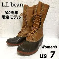 ☆希少☆ L.L.bean 100周年 ハンティングブーツ 10ホール 米国製