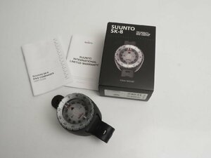 未使用品 アウトレット SUUNTO スント リストコンパス SK-8 外箱シールはがし跡あり ランク:AA スキューバダイビング用品 [DD-60973]