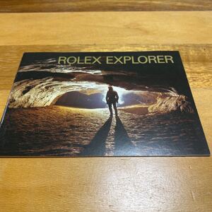 3465【希少必見】ロレックス エクスプローラー冊子 取扱説明書 1999年度版 ROLEX EXPLORER