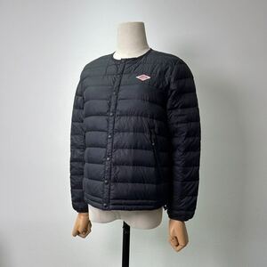 H5341008 DANTON ダントン Crew Neck Inner Down Jacket ライトダウンジャケット インナーダウンアウター 軽量 サイズ34 レディース 女性用