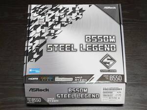 ASRock　マザーボード　B550M Steel Legend