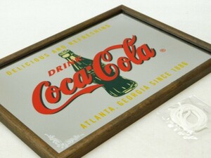 ★友5278 Coca-Cola コカコーラ ミラー パブミラー バーミラー ウォールミラー 鏡 壁掛け鏡 レトロ アメリカ雑貨 アメリカン雑貨 32405011