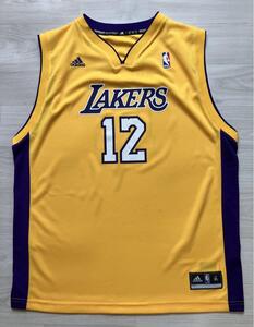 NBA ドワイト・ハワード HOWARD ＃12 LAKERS ロサンゼルス・レイカーズ adidas アディダス ジュニア ユース ユニフォーム ジャージ シャツ