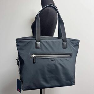 【直営店購入証明あり】TUMI トゥミ East West Tote トート ビジネス バッグ ショルダー 肩掛け ナイロン グレー