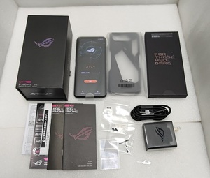 ASUS (国内版SIMロックフリー) ROG Phone 5s ファントムブラック 16GB 512GB ZS676KS-BK512R16 【美品・動作OK】