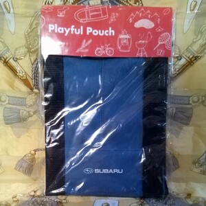 ☆新品未使用☆SUBARUオリジナル Playful Pouch ブルー