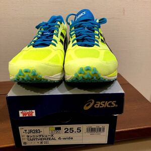 【未使用品】アシックス　ターサージール　4−wide ランニングシューズ 25.5cm　レーシングワイド　TJR283 個人保管品　 ASICS