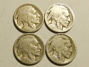 【1枚の価格】アメリカ 5セントコイン ニッケル インディアン バッファロー 大量購入可能