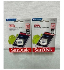 microSDカード 128GB Sandisk ２個セット