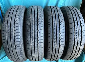 ⑥2023.2022年製155/65R14バリ山！中古タイヤ4本セット　 BRIDGESTONE エコピア　NH200C