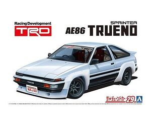 新品プラモデル 1/24 TRD AE86トレノ N2仕様 ’85 トヨタ 「ザ・チューンドカーシリーズ No.