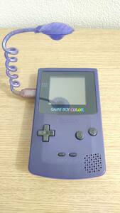 ◆◇【送料520円】 ゲームボーイカラー　社外品LEDライト付き！　GAME BOY COLOR　（CGB-001/パープル）◇◆