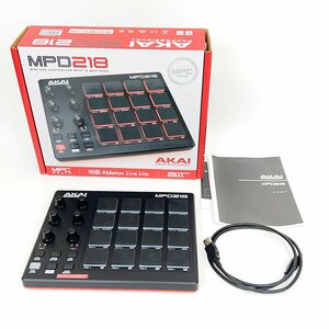 美品 AKAI アカイ MPD218 USB MIDIパッドコントローラー◆DTM 楽器 [N7720]