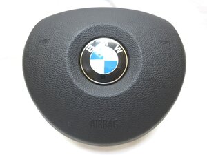 美品! E90 BMW 3シリーズ 運転席 エアバック エアバッグ エアーバック カバー E81 E82 E87 E88 E91 E92 E93 X1 E84 管理番号（W-5777）