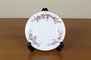 ウェッジウッド　デボンスプレイ　プレート15.2cm　ケーキ皿　花柄　ヴィンテージ　食器　イギリス　WEDGWOOD　く156