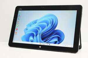 1円スタート タブレットPC Windows11 WPS office搭載 富士通 Arrows Tab R727 SSD128GB メモリ4GB 第7世代 Core i3 カメラ