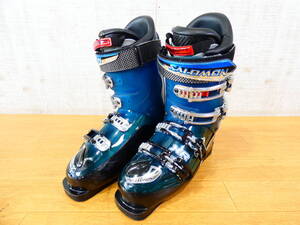 ◎SALOMON/サロモン　スキーブーツ　メンズ　XR 100 energyzer　26.0-26.5cm/307mm　ブルー×ブラック　年式不明　アダルト規格　＠１００