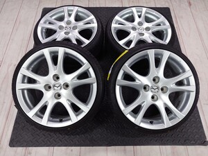 新品タイヤ デミオ スポルト 純正 16インチ 6.5J +50 4H-100 165/40R16 2023年製 流用 引っ張り エブリィ ワゴンR アルト パレット マツダ