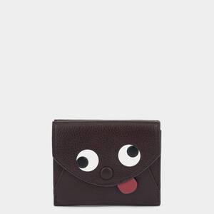 【アニヤ・ハインドマーチ】ザニー ミニ 三つ折り ウォレット 財布 ブラウン【Anya Hindmarch】