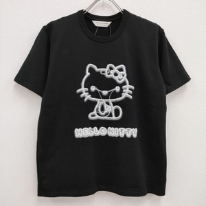 beautiful people HELLO KITTY suvin pima jersey T-shirt 定価25300円 Tシャツ 23SS ブラック ビューティフルピープル 4-0531S 240619