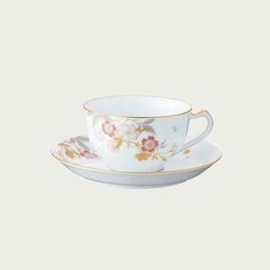 大倉陶園！ ☆糸桜・コーヒー碗皿☆ 新品 マグカップ 紅茶 ミルク ラテ エスプレッソ ギフト