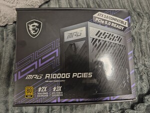 MSI MPG A1000G PCIE5 1000W 電源 ATX3.0 PCIe 5.0 80PLUS GOLD