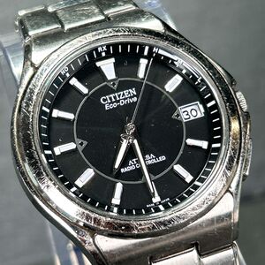 CITIZEN シチズン ATTESA アテッサ Eco-Drive エコドライブ 腕時計 ATD53-2841 H110-T011331 電波ソーラー チタニウム メンズ ラウンド