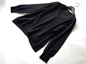 TAKASHIMAYA高島屋♪カシミヤ１００％Ｖネックニットトップス　サイズＬＬ