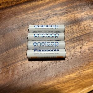 エネループ eneloop 単4形 4本セット 充電池 充電式 パナソニック サンヨー ニッケル水素電池