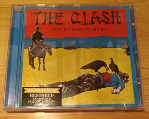 THE CLASH GIVE EM ENOUGH ROPE 旧規格リマスター輸入盤中古CD ザ クラッシュ 動乱 獣を野に放て ジョー・ストラマー JOE STRUMMER 4953462