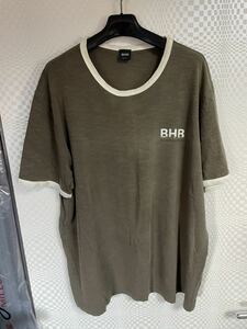 ヒューゴボス　カーキ半袖Tシャツ X X X L