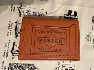 PORTER / PS LEATHER WALLET GLASS LEATHER Ver. CARD CASE（吉田カバンのカードケース）