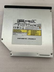 【中古動作品】ノートパソコン用 DVDスーパーマルチドライブ 12.7mm SATA トレイ方式 TS-L633F