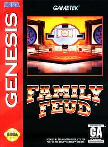 送料無料 北米版 海外版メガドライブ Family Feud GENESIS ジェネシス 