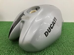 S2R1000 タンク 銀 586.3.044.1A ドゥカティ 純正 中古 バイク 部品 アチェルビス 06年 フューエルタンク 燃料タンク 車検 Genuine