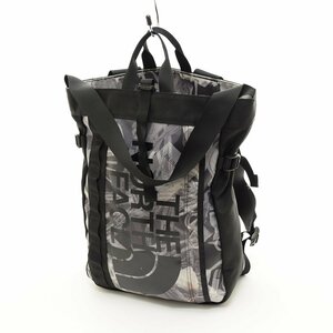 △515615 THE NORTH FACE ノースフェイス リュックサック BC FUSE BOX TOTE BC ヒューズボックス トート NM81503 ブラック グレー プリント