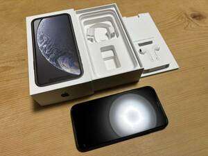 iPhone XR 64GB BLACK 中古