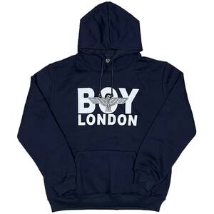 BOY LONDON ボーイロンドン プルオーバーパーカー (ネイビー) (S) [並行輸入品]