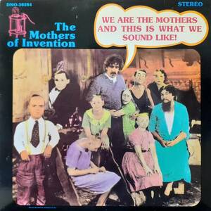 レア米Bizarre盤LP プライベート！Mothers Of Invention / We Are The ~ And This Is What We Sound Like! 1980年代 DMO-30284 Frank Zappa