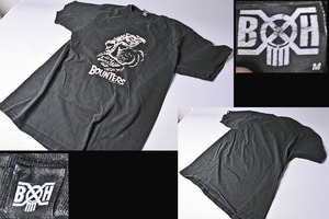 BXH ★ バウンティハンター ★ Tシャツ ★ 黒 ★ BOUNTERS ★ M ★ 中古品 ★ 首元・袖口に毛玉あります ★