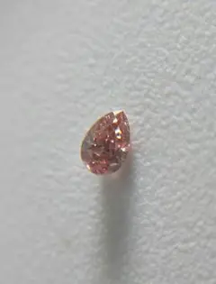 天然ピンクダイヤ FANCY DEEP PINK AGTソ 0.037ct