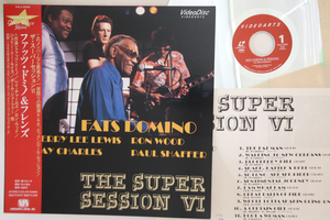 LASERDISC Various Super Session Vi VALZ2056 VIDEOARTS /00600