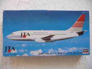 ハセガワ1/200 JTAトランスオーシャン航空B-737-200