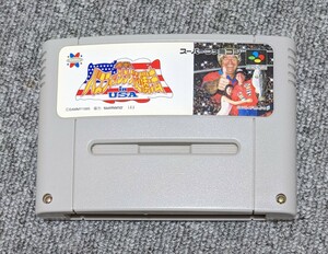 2498【起動確認済み】実戦バスフィッシング必勝法inUSA SFC スーパーファミコン