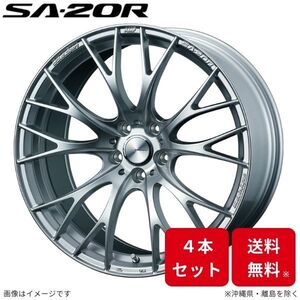 ウェッズ ホイール ウェッズスポーツ SA-20R ヴェルファイア 30系 トヨタ 20インチ 5H 4本セット 0072790 WEDS