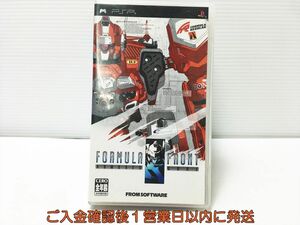 【1円】PSP アーマード・コア・フォーミュラフロント ゲームソフト 1A0302-016mk/G1