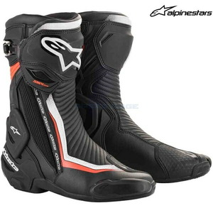 在庫あり alpinestars アルパインスターズ ブーツ SMX PLUS v2 BOOT カラー:BLACK WHITE RED FLUO(1231) サイズ:40/25.5cm