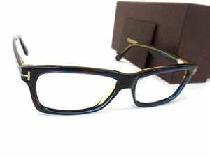 1円 ■美品■ TOM FORD トムフォード TF5146 56B 56□13 145 フレームのみ べっ甲調 サングラス メガネ 眼鏡 ブラウン系 AY4470